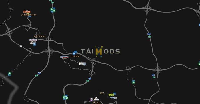 ETS2 - DE City Defintions for SCS Map/Promods V4.6 (1.54.x)