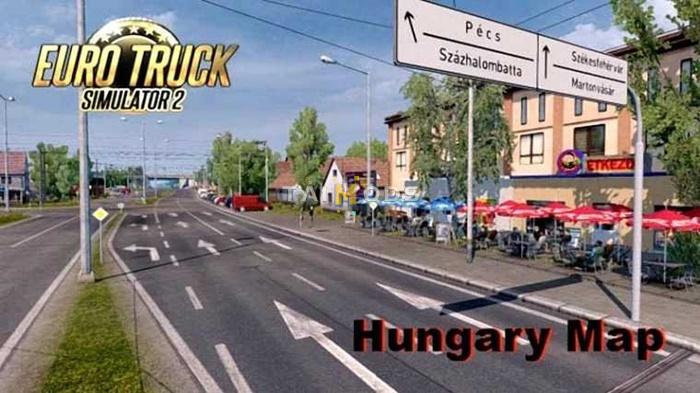ETS2 - Hungary Map V0.9.35 (1.54.x) ETS2 - Hungary Map V0.9.35 (1.54.x)