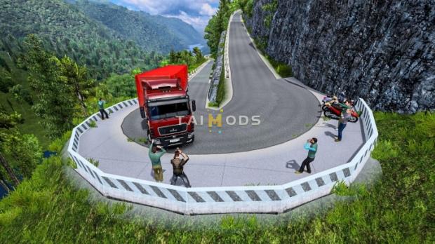 ETS2 - New Map Sitinjau Lauik V15 (1.53.x) ETS2 - New Map Sitinjau Lauik V15 (1.53.x)