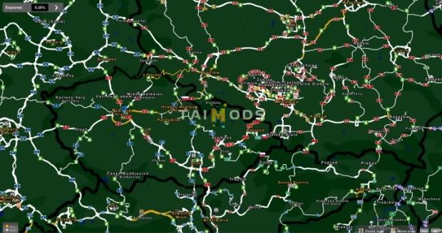 ETS2 - Visegrad Extended V1.20 (1.49.x)