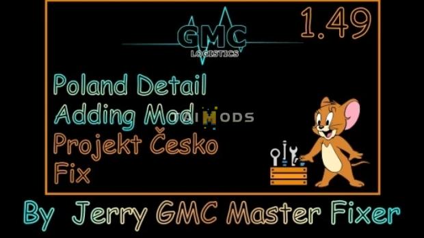 ETS2 – PDAM Projekt Cesko Fix V1.0 (1.49.x)