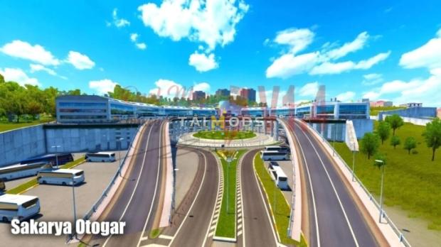 ETS2 - Map of Turkey by Onal V1.4.5 (1.47.x) ETS2 - Map of Turkey by Onal V1.4.5 (1.47.x)