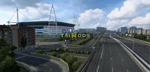 ETS2 - Paris 1:1 Map (1.46.x) ETS2 - Paris 1:1 Map (1.46.x)