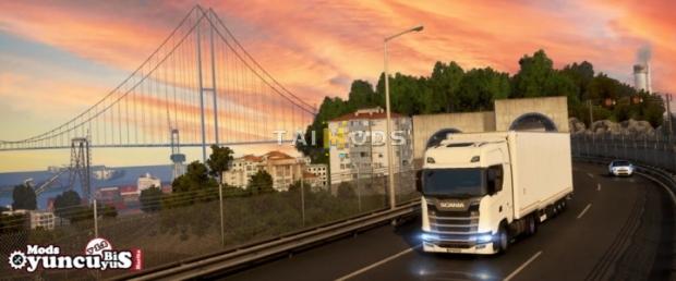 ETS2 - OyuncuyusBisMap YKS Turkiye Map (1.45.x)