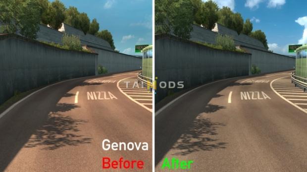 ETS2 - Hi-Res Roads (1.45.x) ETS2 - Hi-Res Roads (1.45.x)