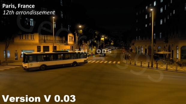 ETS2 - Paris Suburbs Map V0.03 (1.45.x) ETS2 - Paris Suburbs Map V0.03 (1.45.x)