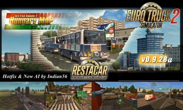 ETS2 - Hungary Map v0.9.28d (1.44.x) ETS2 - Hungary Map v0.9.28d (1.44.x)