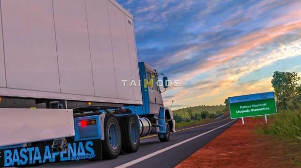 ETS2 - Roads of Brazil - EBR Map V1.8.3 (1.43.x) (1.43.x) ETS2 - Roads of Brazil - EBR Map V1.8.3 (1.43.x) (1.43.x)