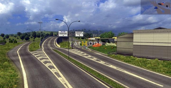 ETS2 - France Switzerland Germany Map V1.3.1 (1.40.x) (1.40.x)