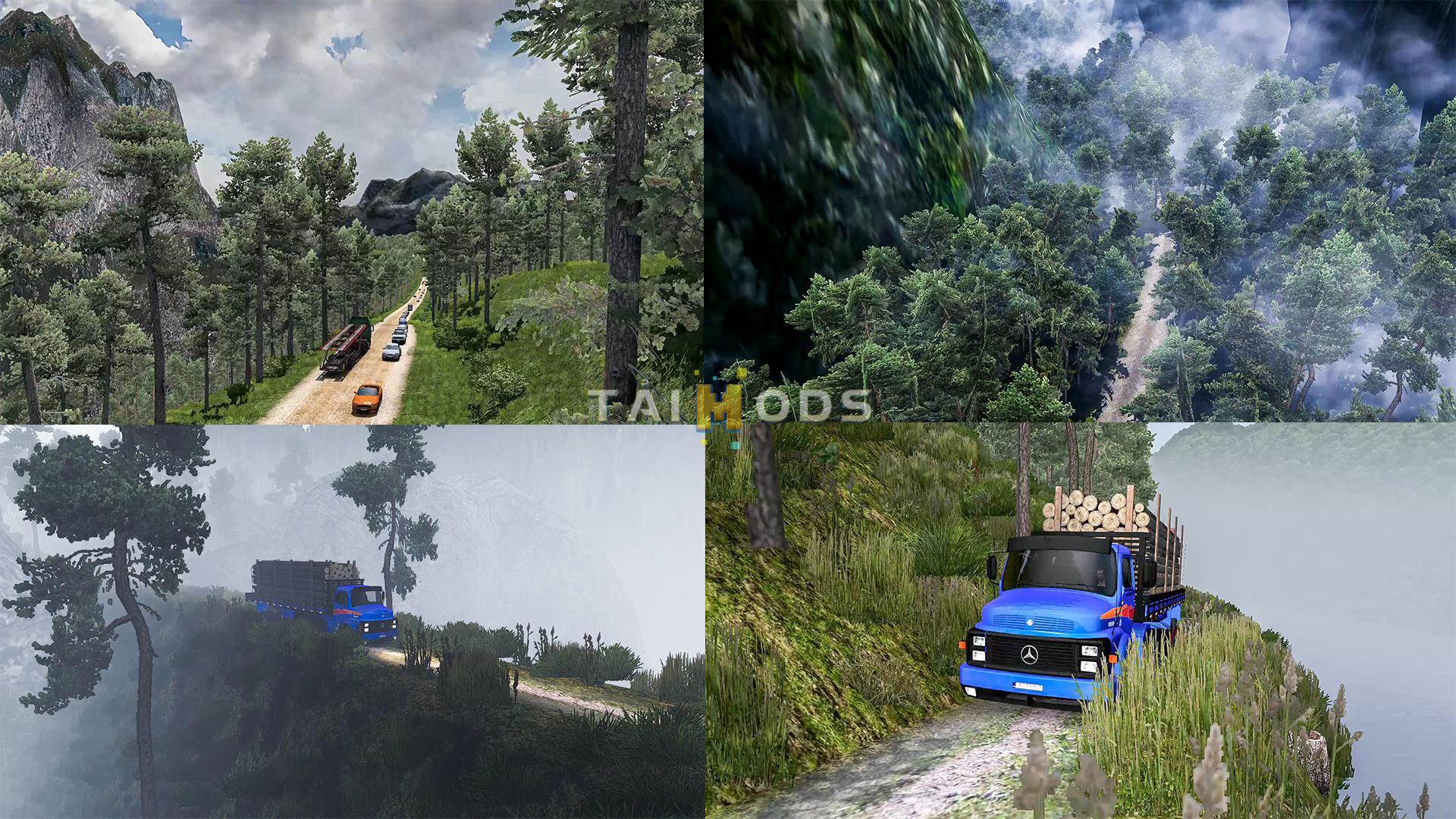 ETS2 - Dxtreme Map (Extreme Forest) (1.40.x) ETS2 - Dxtreme Map (Extreme Forest) (1.40.x)