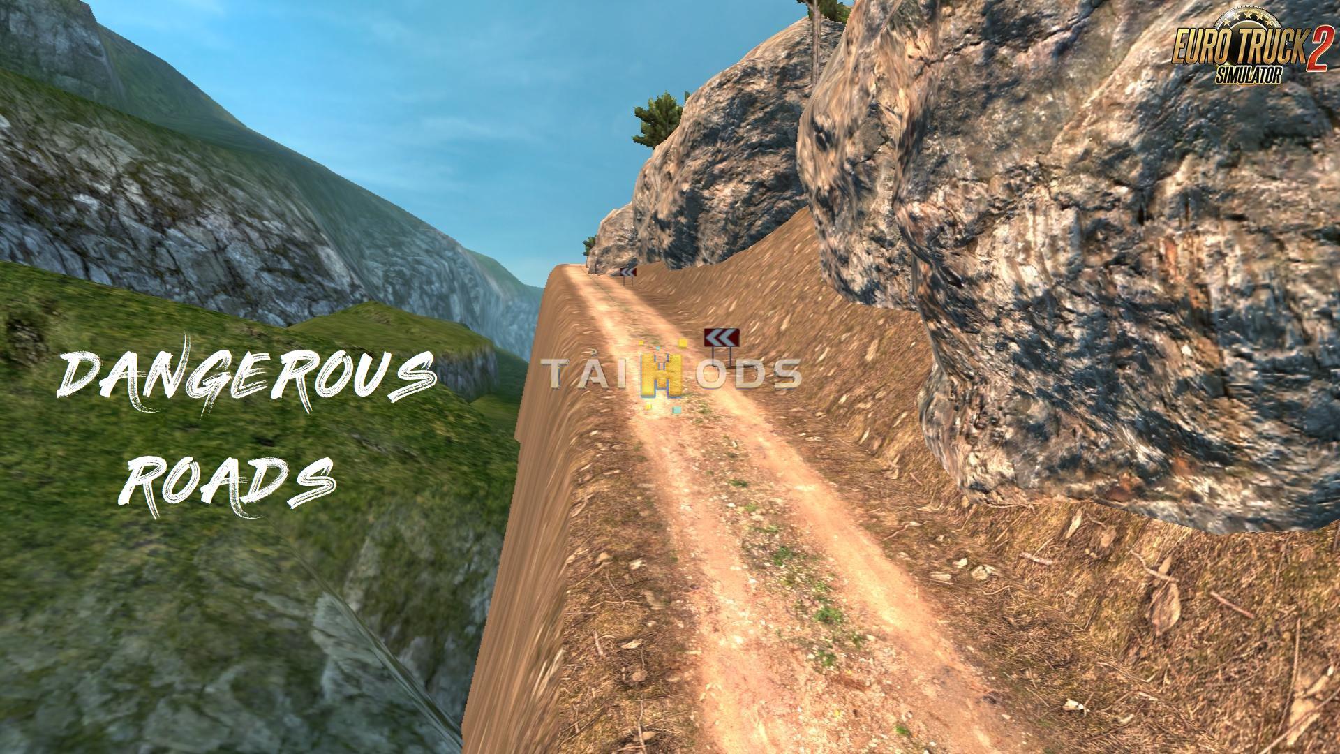 ETS2 - Dangerous Roads Map (1.36 - 1.40) (1.40.x) ETS2 - Dangerous Roads Map (1.36 - 1.40) (1.40.x)