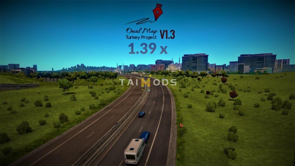 ETS2 - Onal Turkey Map V1.3 (1.39.x) (1.39.x) ETS2 - Onal Turkey Map V1.3 (1.39.x) (1.39.x)