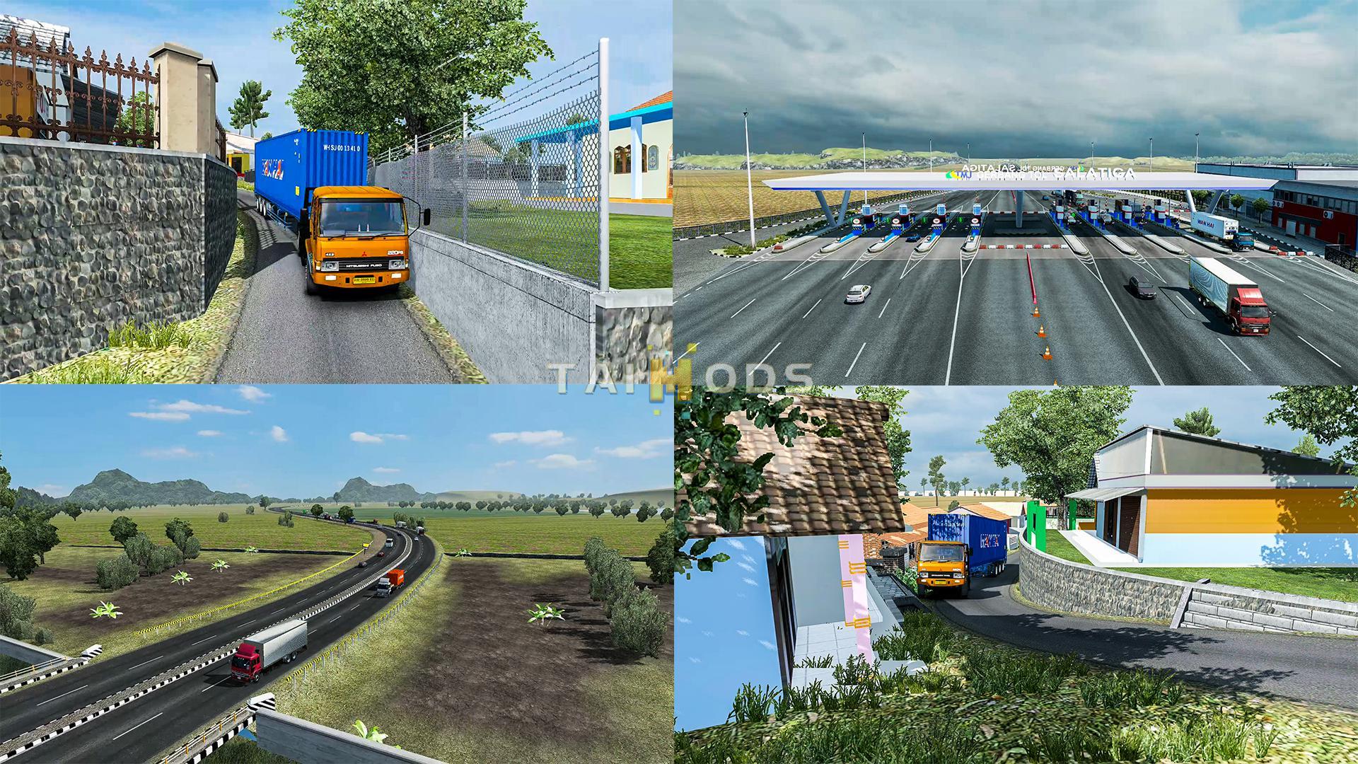 ETS2 – Jare Map (Java Road Edition Map) V2.0 (1.38.x) (1.38.x)