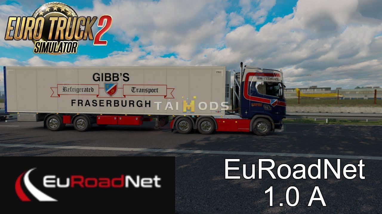 ETS2 - EuRoadNet Map V1.0A (1.38.x) (1.38.x) ETS2 - EuRoadNet Map V1.0A (1.38.x) (1.38.x)