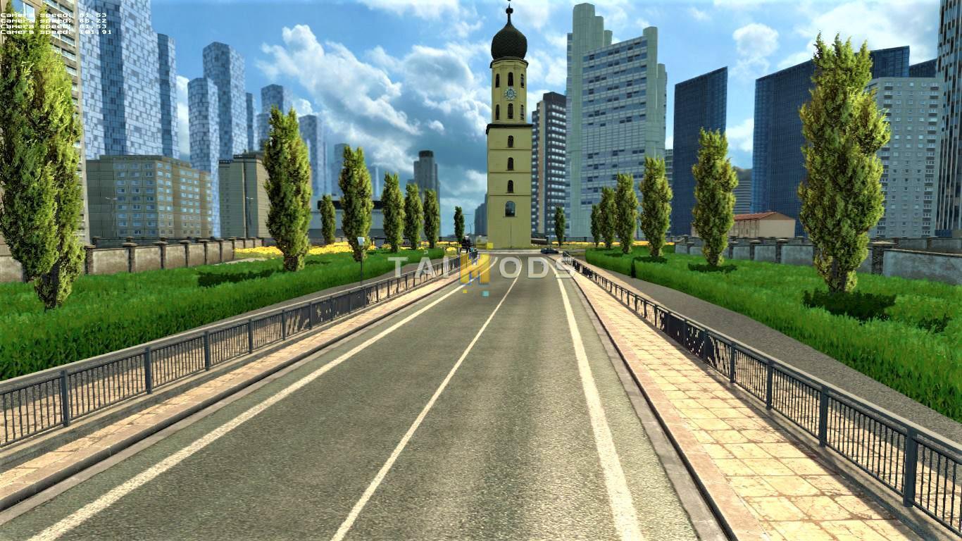 ETS2 - Creative Zone Tracking Map V1.3 (1.36 - 1.37) (1.37.x)