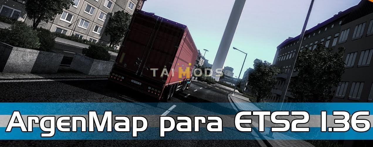 ETS2 - Argentina Map V1.23 (1.36.x) (1.36.x) ETS2 - Argentina Map V1.23 (1.36.x) (1.36.x)
