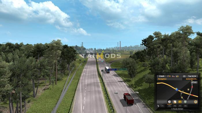 ETS2 - Junction Overhaul 1.23 for Promods 2.43 (1.36.x) (1.36.x) ETS2 - Junction Overhaul 1.23 for Promods 2.43 (1.36.x) (1.36.x)