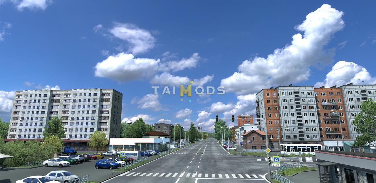 ETS2 - Novosibirsk Region Map V2.0 (1.36.x) (1.36.x)
