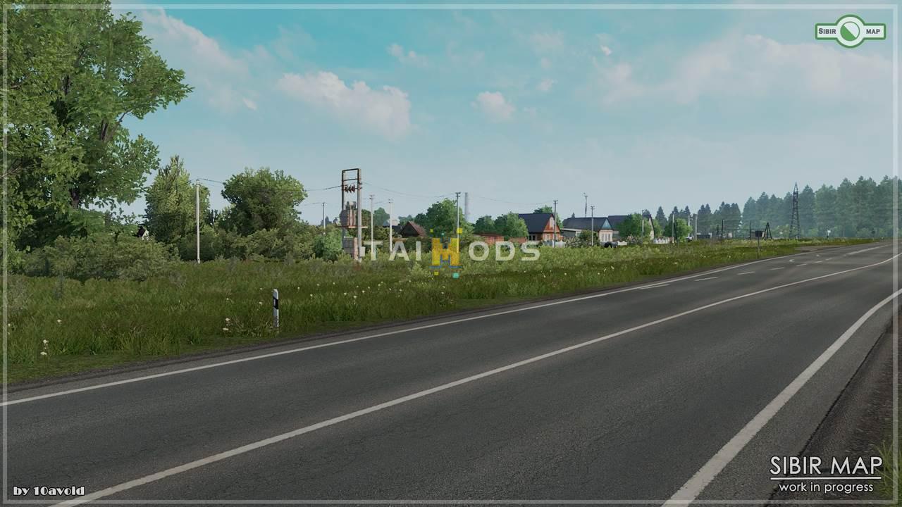 ETS2 - Sibir Map V0.4.2 (1.35.x) (1.35.x)