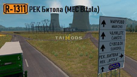ETS2 - Macedonia Rework V1.2 (1.35.x) ETS2 - Macedonia Rework V1.2 (1.35.x)