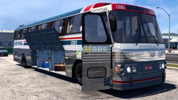 ATS - Scania CMA Comet Flecha Azul Bus V3.5 (1.47.x) ATS - Scania CMA Comet Flecha Azul Bus V3.5 (1.47.x)