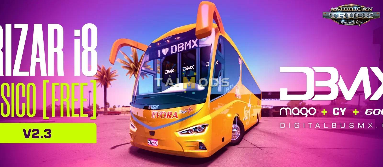ATS - Bus Irizar i8 + Interior V2.3 (1.36.x) (1.36.x) ATS - Bus Irizar i8 + Interior V2.3 (1.36.x) (1.36.x)