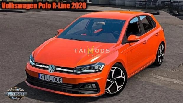 ATS - Volkswagen Polo R-Line 2020 + Interior v2.2 (1.46.x) ATS - Volkswagen Polo R-Line 2020 + Interior v2.2 (1.46.x)