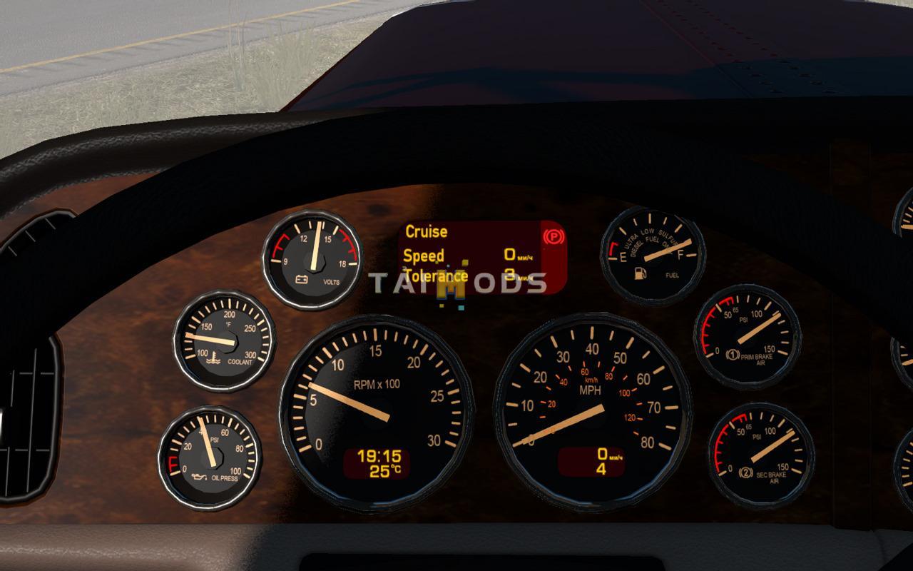 ATS - Peterbilt 389 Dashboard Computer V3.0 (1.39.x) (1.39.x) ATS - Peterbilt 389 Dashboard Computer V3.0 (1.39.x) (1.39.x)