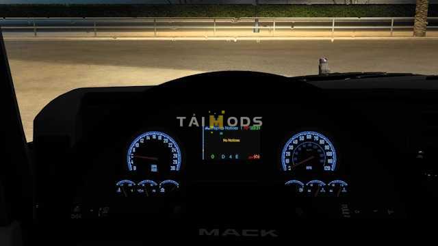 ATS - Mack Pinnacle Blue Interior V1.0 (1.55.x) ATS - Mack Pinnacle Blue Interior V1.0 (1.55.x)