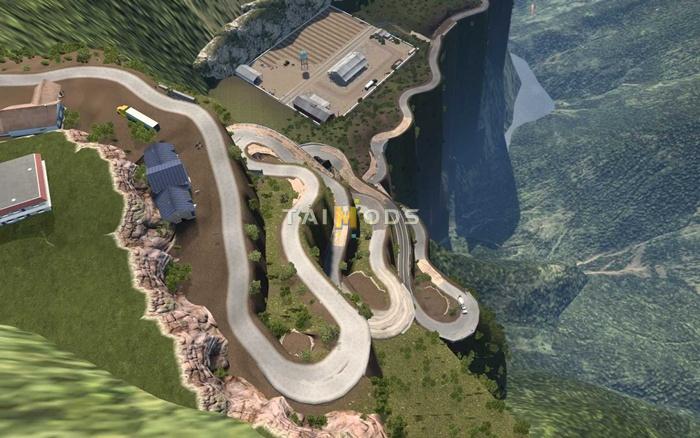 ATS - Mountain Roads Extreme Map (1.55.x) ATS - Mountain Roads Extreme Map (1.55.x)