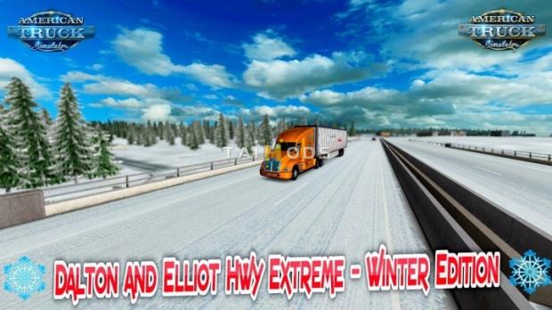 ATS - Dalton and Elliot Hwy Extreme 1:1 Winter Map V1.49.1.4 (1.49.x) ATS - Dalton and Elliot Hwy Extreme 1:1 Winter Map V1.49.1.4 (1.49.x)