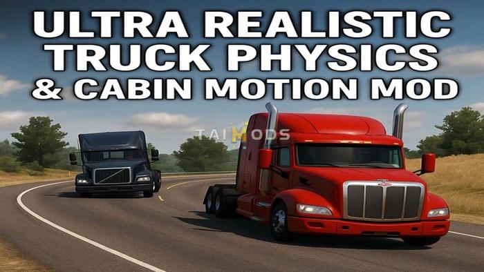 ATS - Ultra Realistic Truck Physics & Cabin Motion V1.6 (1.56.x) ATS - Ultra Realistic Truck Physics & Cabin Motion V1.6 (1.56.x)