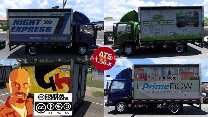 ATS - Box Truck Traffic Pack V1.0 (1.56.x) ATS - Box Truck Traffic Pack V1.0 (1.56.x)