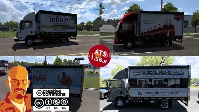 ATS - Box Truck Traffic Pack V1.0 (1.56.x) ATS - Box Truck Traffic Pack V1.0 (1.56.x)