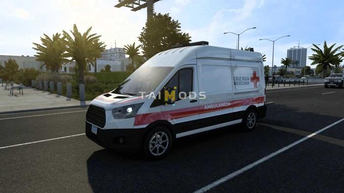 ATS - Emergency Vehicles Pack V1.2 (1.55.x) ATS - Emergency Vehicles Pack V1.2 (1.55.x)