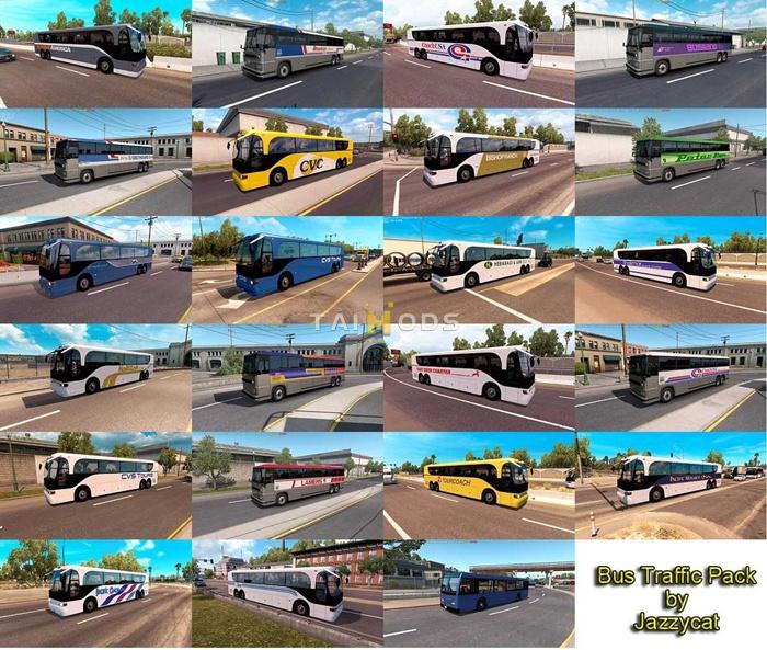 ATS - Bus Traffic Pack V1.4.20 (1.55.x) ATS - Bus Traffic Pack V1.4.20 (1.55.x)