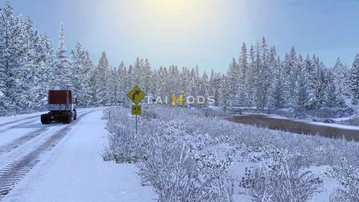 ATS - Frosty Winter Weather V5.4 1 (1.54.x) ATS - Frosty Winter Weather V5.4 1 (1.54.x)