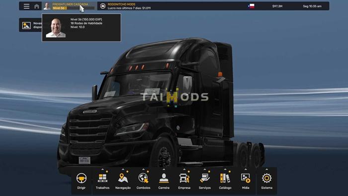 ATS - Profile Freightliner Cascadia V1.0 (1.54.x) ATS - Profile Freightliner Cascadia V1.0 (1.54.x)