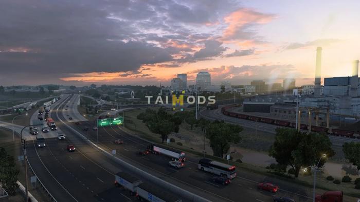 ATS - Realistic Brutal Graphics and Weather V7.6 (1.53.x) ATS - Realistic Brutal Graphics and Weather V7.6 (1.53.x)