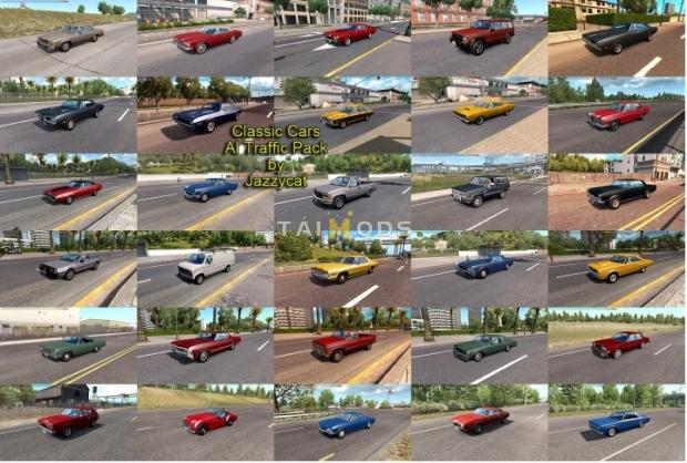ATS - Classic Cars AI Traffic Pack V9.0.4 (1.51.x) ATS - Classic Cars AI Traffic Pack V9.0.4 (1.51.x)