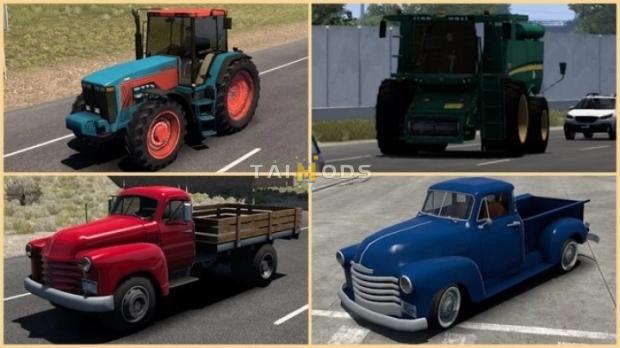 ATS - Slow Traffic Vehicles V1.0 (1.50.x) ATS - Slow Traffic Vehicles V1.0 (1.50.x)