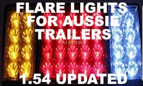 ATS - The Godfathers Aussie Trailers Flare Lights (1.54.x) ATS - The Godfathers Aussie Trailers Flare Lights (1.54.x)