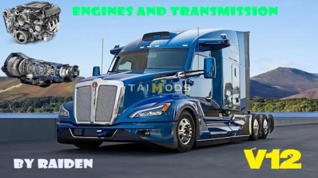 ATS - Engines and Transmissions Pack V12 (1.48.x) ATS - Engines and Transmissions Pack V12 (1.48.x)