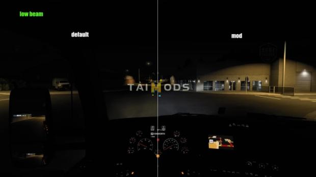 ATS - LED Headlight for Kenworth W990 (1.45.x) ATS - LED Headlight for Kenworth W990 (1.45.x)