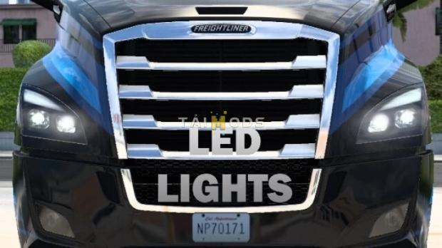 ATS - Led Headlight for Freightliner Cascadia 2019 V1.0 (1.44.x) (1.44.x)