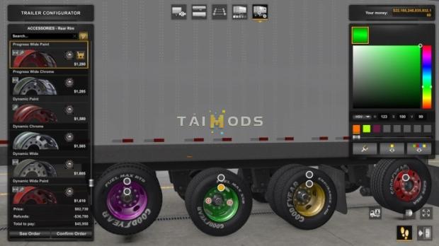 ATS - Expanded Wheel Tuning (1.43.x) (1.43.x) ATS - Expanded Wheel Tuning (1.43.x) (1.43.x)