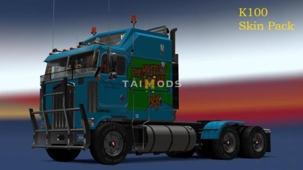 ATS - Kenworth K100 Skins Pack V3.0 (1.51.x) ATS - Kenworth K100 Skins Pack V3.0 (1.51.x)