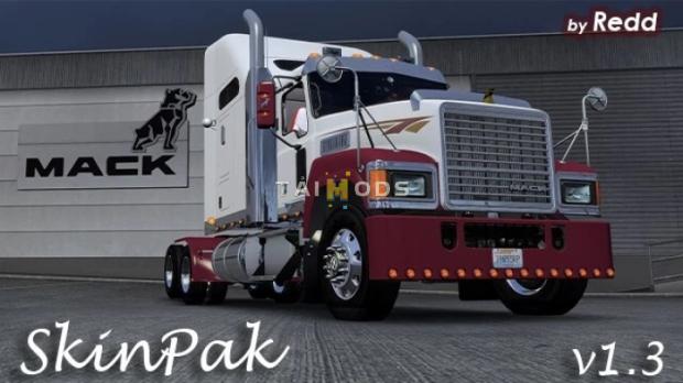 ATS - MACK CHU613 Skin Pack V1.3 (1.51.x) ATS - MACK CHU613 Skin Pack V1.3 (1.51.x)