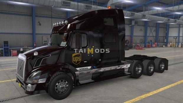 ATS - Skin UPS Volvo VNL 2014 V1.0 (1.50.x)