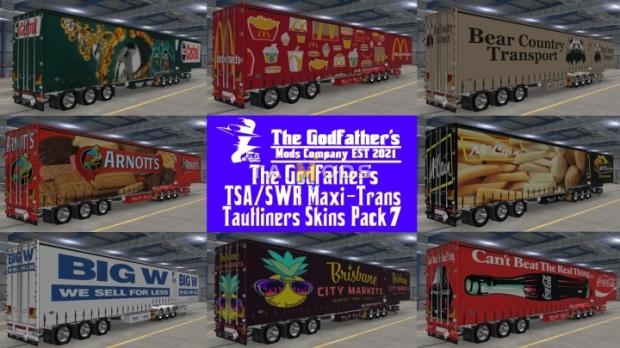 ATS - TSA SWR Maxi-Trans Tautliners Skins Pack V7.0 (1.46.x) ATS - TSA SWR Maxi-Trans Tautliners Skins Pack V7.0 (1.46.x)